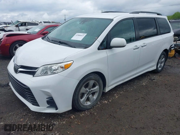 2019 Toyota Sienna LE Auto Access Seat с VIN 5TDKZ3DC0KS980821, выставлен на аукционе IAAI как лот 42000422 с пробегом 89 046 миль миль и . История ставок и продаж доступна на DreamBid. Изображение 19.