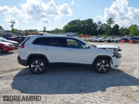 2019 Jeep Cherokee Limited with VIN 1C4PJLDX1KD302882, listed as a IAAI auction lot 42191309 with 79,426 mi miles and . Bid and sale history available at DreamBid. Image 13.