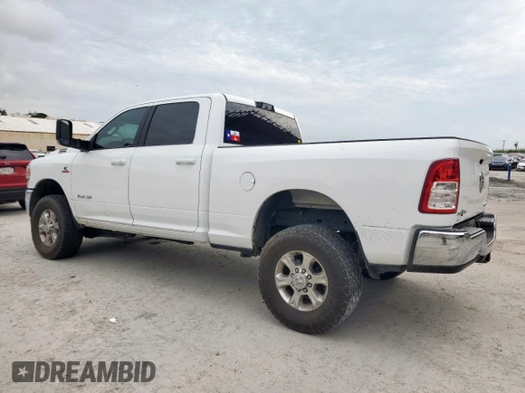 2022 Ram 2500 Big Horn with VIN 3C6UR5DL1NG149410, listed as a Copart auction lot 58849265 with 70,439 mi miles and Salvage title. Bid and sale history available at DreamBid. Image 2.