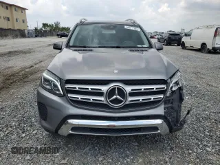 2017 Mercedes-Benz GLS 450 with VIN 4JGDF6EE5HA760790, listed as a Copart auction lot 56671104 with 91,131 mi miles and Salvage Title. Bid and sale history available at DreamBid. Image 5.