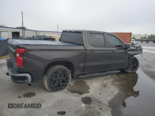 2021 Chevrolet Silverado 1500 LT with VIN 1GCPWCEK5MZ285692, listed as a Copart auction lot 51211175 with 97,733 mi miles and Non Repairable. Bid and sale history available at DreamBid. Image 3.