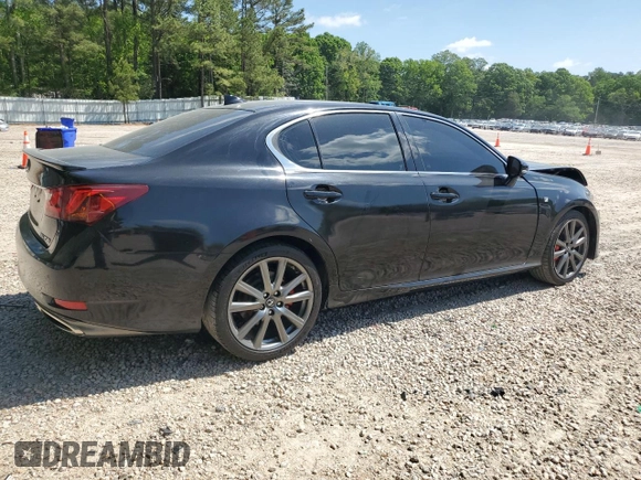 2015 Lexus GS 350 z VIN JTHBE1BL0FA002601, wystawiony jako Copart lot #55281295 z przebiegiem 157 269 mil mil oraz Szkoda całkowita • Salvage title. Historia ofert i sprzedaży dostępna na DreamBid. Obrazek 3.
