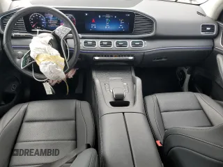 2024 Mercedes-Benz GLE 450 with VIN 4JGFB5KB2RB166243, listed as a Copart auction lot 53145105 with 9,598 mi miles and Salvage title. Bid and sale history available at DreamBid. Image 8.