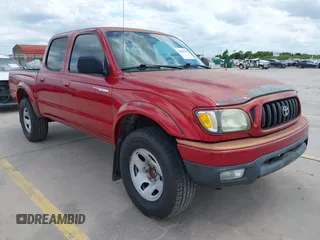 2004 Toyota Tacoma PreRunner with VIN 5TEGN92N94Z446019, listed as a IAAI auction lot 42481738 with 230,850 mi miles and . Bid and sale history available at DreamBid. Image 1.