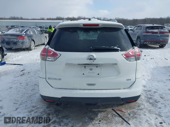 2016 Nissan Rogue SV with VIN 5N1AT2MT9GC780340, listed as a IAAI auction lot 41317932 with 127,873 mi miles and . Bid and sale history available at DreamBid. Image 16.
