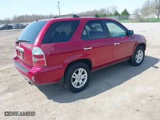 2005 Acura MDX Touring with VIN 2HNYD18645H506854, listed as a IAAI auction lot 42091525 with 182,994 mi miles. Bid and sale history available at carsss.com. Image 4.