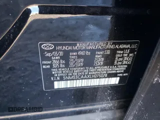 2020 Hyundai Santa Fe SEL with VIN 5NMS3CAAXLH275078, listed as a Copart auction lot 42178595 with 49,491 mi miles and Salvage Title. Bid and sale history available at carsss.com. Image 13.