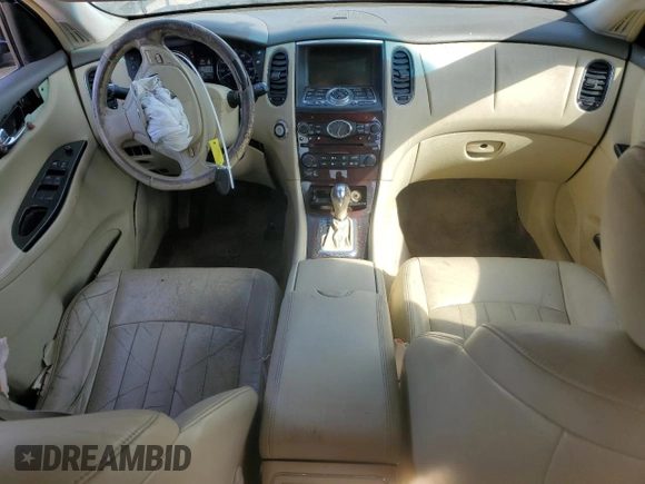 2012 Infiniti EX35 Journey with VIN JN1AJ0HP1CM401060, listed as a Copart auction lot 47703955 with 132,827 mi miles and Salvage Title. Bid and sale history available at carsss.com. Image 8.