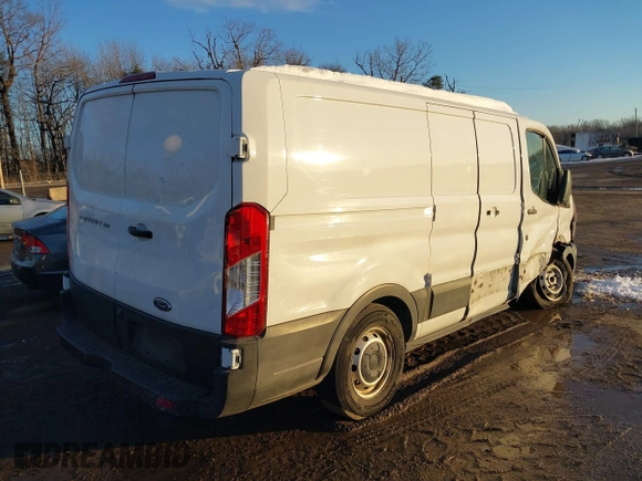 2019 Ford Transit with VIN 1FTYE1ZM6KKA91511, listed as a IAAI auction lot 41300065 with Not Provided miles and . Bid and sale history available at carsss.com. Image 4.