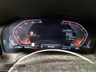 2019 BMW 3 Series 330i xDrive with VIN 3MW5R7J57K8B00679, listed as a Copart auction lot 46289995 with 77,184 mi miles and Non Repairable. Bid and sale history available at DreamBid. Image 9.