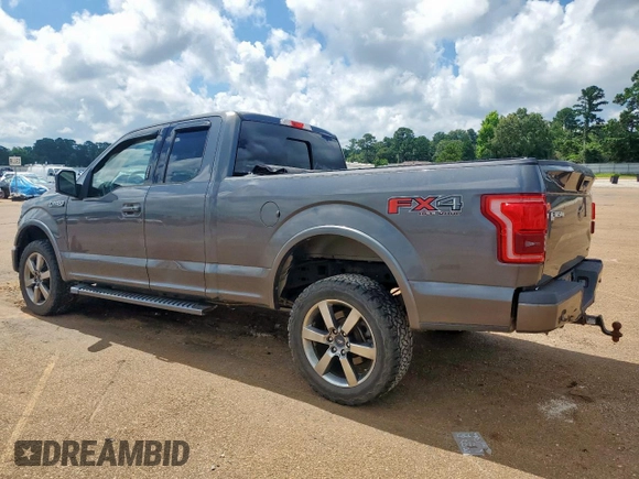 2015 Ford F-150 XLT with VIN 1FTFX1EF5FFA36961, listed as a Copart auction lot 62402475 with 139,431 mi miles and Salvage title. Bid and sale history available at DreamBid. Image 2.