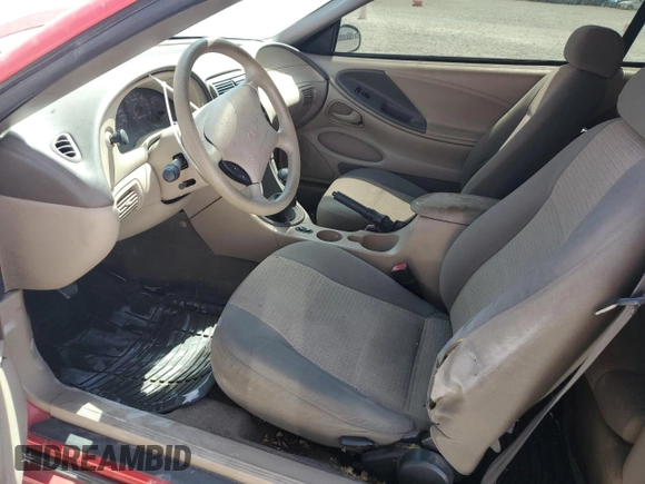 2004 Ford Mustang Deluxe with VIN 1FAFP44674F211829, listed as a Copart auction lot 49388445 with 107,427 mi miles and Salvage Title. Bid and sale history available at carsss.com. Image 7.
