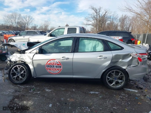 2014 Ford Focus SE with VIN 1FADP3F26EL341244, listed as a IAAI auction lot 41443905 with 1 mi miles. Bid and sale history available at carsss.com. Image 15.