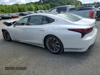 2022 Lexus LS z VIN JTHE5LGF3N5010467, wystawiony jako Copart lot #56491414 z przebiegiem Nie podano mil oraz Nie do naprawy • Non repairable. Historia ofert i sprzedaży dostępna na DreamBid. Obrazek 2.