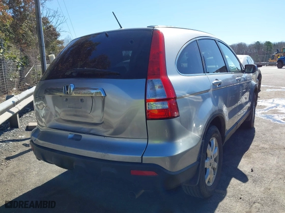 2007 Honda CR-V EX-L with VIN JHLRE38737C026941, listed as a IAAI auction lot 41826105 with 186,537 mi miles. Bid and sale history available at carsss.com. Image 4.
