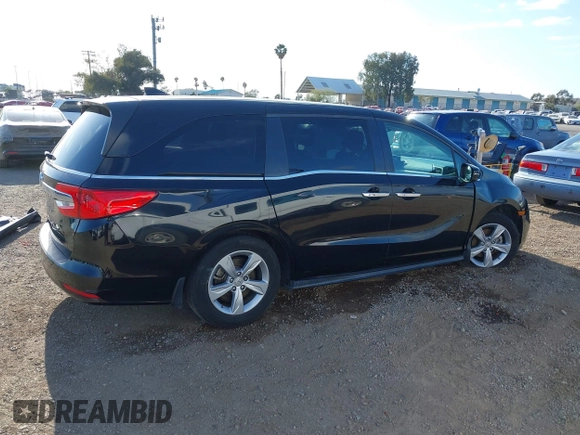 2019 Honda Odyssey EX with VIN 5FNRL6H54KB036540, listed as a IAAI auction lot 42124939 with 135,417 mi miles. Bid and sale history available at carsss.com. Image 14.