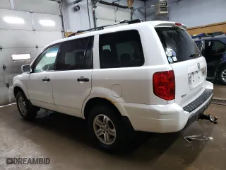 2005 Honda Pilot EX-L with NAVI with VIN 2HKYF18755H549731, listed as a Copart auction lot 48606165 with 200,642 mi miles and Clean Title. Bid and sale history available at carsss.com. Image 2.