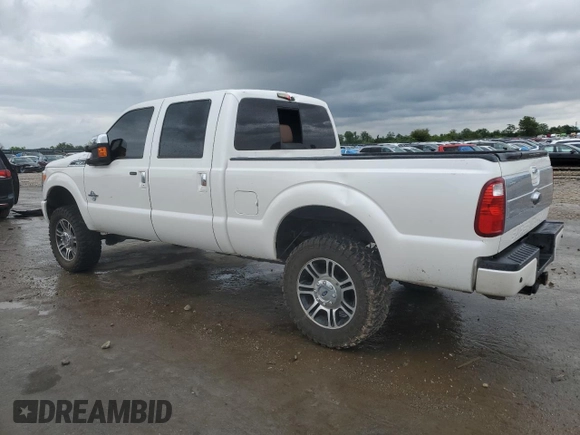 2014 Ford F-350 XLT with VIN 1FT8W3BT4EEA91035, listed as a Copart auction lot 55410825 with 325,977 mi miles and Salvage title. Bid and sale history available at DreamBid. Image 2.