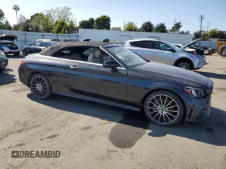 2023 Mercedes-Benz C 300 with VIN W1KWK8DB8PG129335, listed as a Copart auction lot 53168545 with Not Provided miles and Clean Title. Bid and sale history available at DreamBid. Image 4.