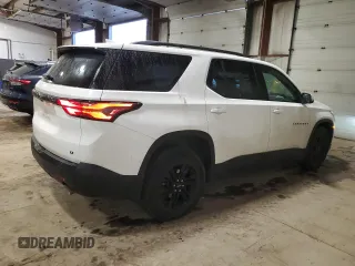 2022 Chevrolet Traverse LT Cloth z VIN 1GNERGKW3NJ188236, wystawiony jako Copart lot #51390655 z przebiegiem 50 633 mil mil oraz Szkoda całkowita • Salvage title. Historia ofert i sprzedaży dostępna na DreamBid. Obrazek 3.