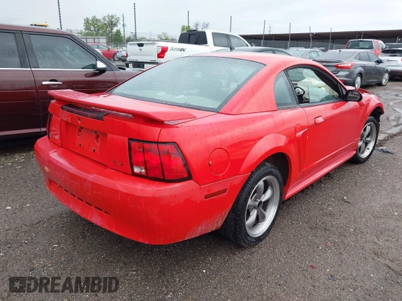 2003 Ford Mustang Standard с VIN 1FAFP40423F357011, выставлен на аукционе IAAI как лот 41924559 с пробегом Не указан миль и . История ставок и продаж доступна на DreamBid. Изображение 4.