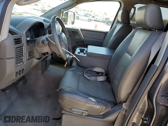 2005 Nissan Titan LE with VIN 1N6AA07B65N512975, listed as a Copart auction lot 47656065 with 259,991 mi miles and Salvage Title. Bid and sale history available at carsss.com. Image 7.