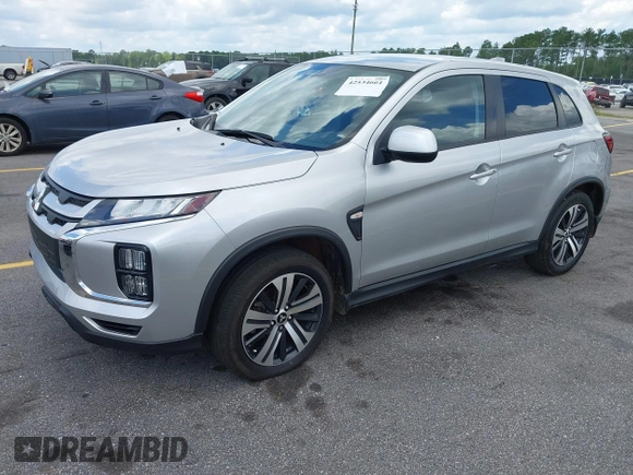 2022 Mitsubishi Outlander ES with VIN JA4APUAU4NU022330, listed as a IAAI auction lot 42534661 with 67,234 mi miles and . Bid and sale history available at DreamBid. Image 2.