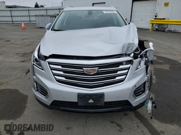2017 Cadillac XT5 Luxury AWD with VIN 1GYKNDRS8HZ242106, listed as a Copart auction lot 53169585 with 38,432 mi miles and Salvage Title. Bid and sale history available at carsss.com. Image 5.