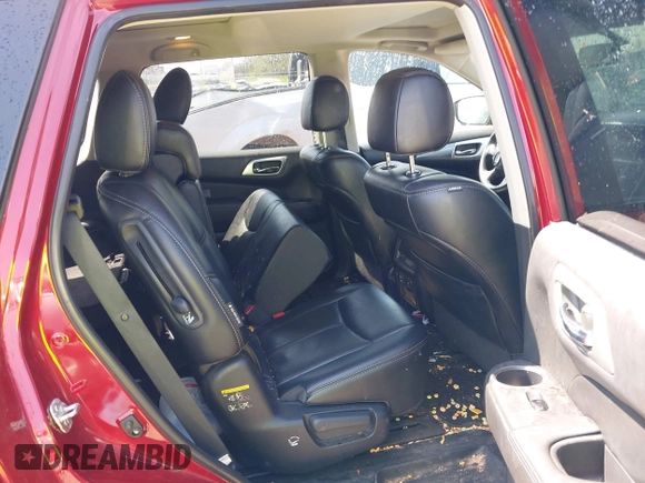2018 Nissan Pathfinder SL with VIN 5N1DR2MN4JC665214, listed as a IAAI auction lot 41970395 with 183,111 mi miles. Bid and sale history available at carsss.com. Image 8.