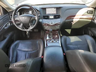2013 Infiniti M37 with VIN JN1BY1AR6DM602892, listed as a Copart auction lot 81254914 with 146,465 mi miles and Salvage Title. Bid and sale history available at carsss.com. Image 8.