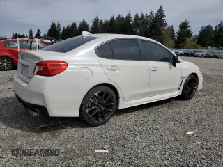2021 Subaru WRX Premium with VIN JF1VA1C6XM9805195, listed as a Copart auction lot 52713125 with 7,513 mi miles and Salvage Title. Bid and sale history available at carsss.com. Image 3.