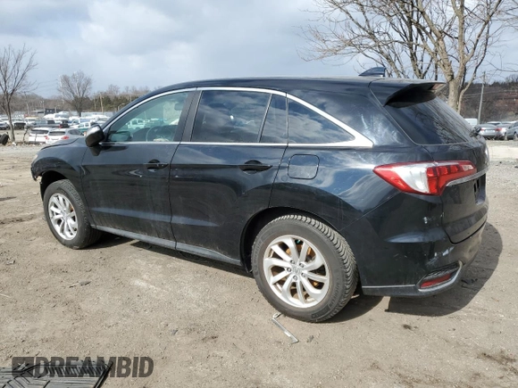 2016 Acura RDX Tech Pkg with VIN 5J8TB4H54GL019515, listed as a Copart auction lot 46230125 with 172,580 mi miles and Salvage Title. Bid and sale history available at carsss.com. Image 2.