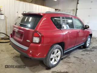 2014 Jeep Compass Latitude with VIN 1C4NJDEB9ED642074, listed as a Copart auction lot 88312685 with 117,040 mi miles and Salvage Title. Bid and sale history available at carsss.com. Image 3.
