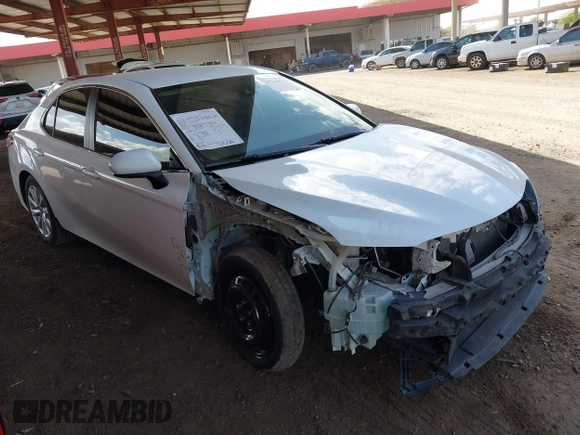2019 Toyota Camry LE with VIN 4T1B11HK0KU798847, listed as a IAAI auction lot 41944077 with 138,289 mi miles and . Bid and sale history available at DreamBid. Image 1.