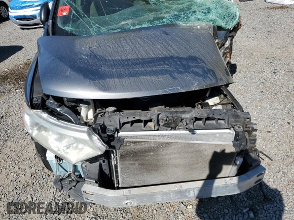 2015 Nissan Quest SV with VIN JN8AE2KP2F9129975, listed as a Copart auction lot 50630875 with 0 mi miles and Salvage Title. Bid and sale history available at carsss.com. Image 12.