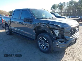 2021 Ford F-150 XL with VIN 1FTEW1CP5MFB90822, listed as a IAAI auction lot 41872497 with 55,931 mi miles and . Bid and sale history available at DreamBid. Image 1.