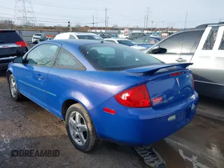 2008 Pontiac G5 with VIN 1G2AL18F887188705, listed as a IAAI auction lot 40978694 with 148,438 mi miles. Bid and sale history available at carsss.com. Image 3.