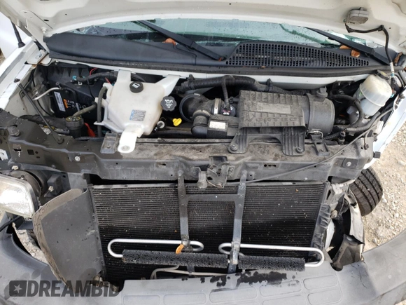 2012 Chevrolet Express Passenger 1LS with VIN 1GAZGZFA0C1194298, listed as a Copart auction lot 78395734 with 134,333 mi miles and Salvage title. Bid and sale history available at DreamBid. Image 13.