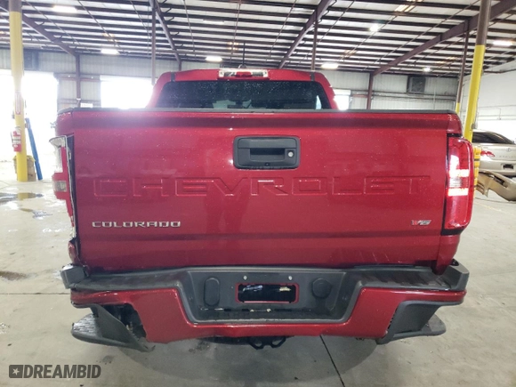 2021 Chevrolet Colorado 2WD LT with VIN 1GCGSCEN4M1210339, listed as a Copart auction lot 48619974 with 66,613 mi miles and Non Repairable. Bid and sale history available at carsss.com. Image 6.