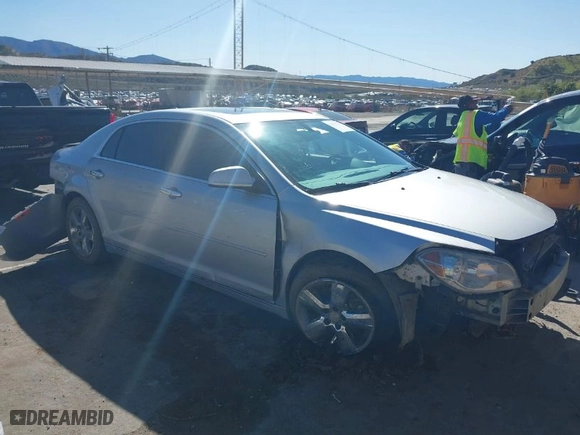 2012 Chevrolet Malibu LT w/2LT with VIN 1G1ZD5E00CF277369, listed as a IAAI auction lot 41828733 with 218,804 mi miles. Bid and sale history available at carsss.com. Image 1.