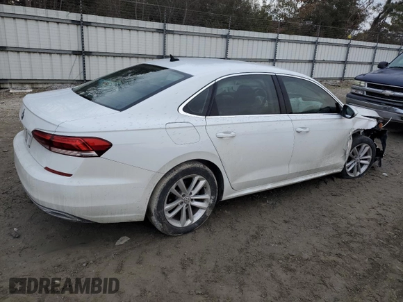 2020 Volkswagen Passat SE with VIN 1VWSA7A39LC007052, listed as a Copart auction lot 42556665 with 88,846 mi miles and Salvage title. Bid and sale history available at DreamBid. Image 3.