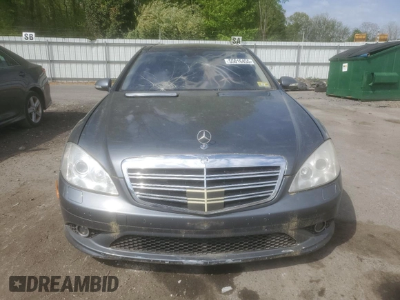 2009 Mercedes-Benz S 550 with VIN WDDNG86X49A273010, listed as a Copart auction lot 55016455 with 127,046 mi miles and Clean Title. Bid and sale history available at DreamBid. Image 5.