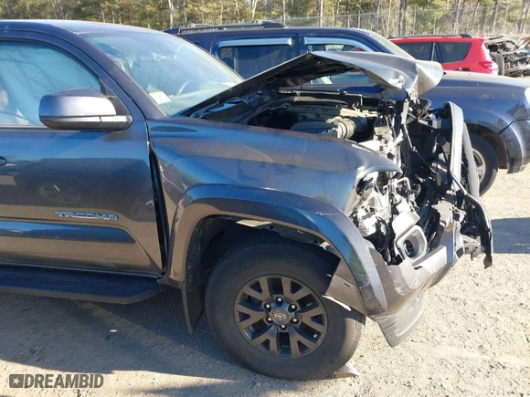 2022 Toyota Tacoma 4WD SR with VIN 3TMCZ5AN4NM480154, listed as a IAAI auction lot 41287743 with NaN miles. Bid and sale history available at carsss.com. Image 18.