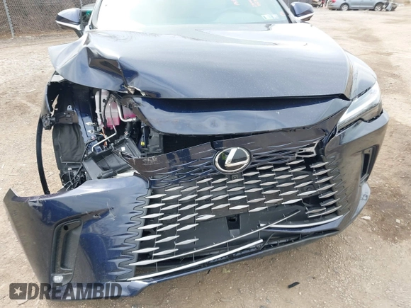 2025 Lexus RX 350 with VIN 2T2BAMCAXSC093390, listed as a IAAI auction lot 41843237 with 3,056 mi miles and . Bid and sale history available at DreamBid. Image 6.