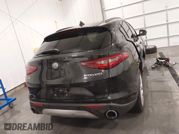2019 Alfa Romeo Stelvio Ti with VIN ZASPAKBN3K7C71569, listed as a IAAI auction lot 41556814 with 87,279 mi miles and . Bid and sale history available at DreamBid. Image 17.