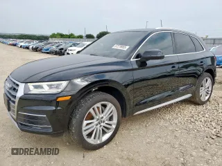 2018 Audi Q5 Premium Plus z VIN WA1BNAFY9J2200937, wystawiony jako Copart lot #57279055 z przebiegiem 90 416 mil mil oraz Szkoda całkowita • Salvage title. Historia ofert i sprzedaży dostępna na DreamBid. Obrazek 1.