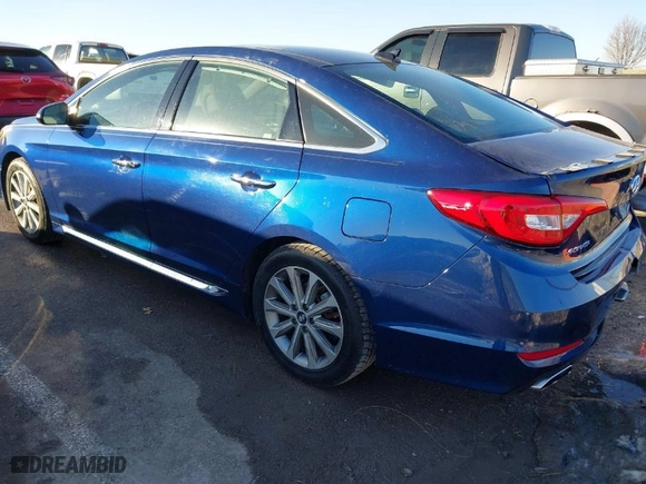 2016 Hyundai Sonata 2.4L Sport with VIN 5NPE34AF4GH391609, listed as a IAAI auction lot 41443136 with 67,088 mi miles. Bid and sale history available at carsss.com. Image 3.