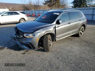 2023 Volkswagen Tiguan SEL R-Line z VIN 3VV4B7AX0PM129851, wystawiony jako Copart lot #87204934 z przebiegiem 14 261 mil mil oraz Szkoda całkowita • Salvage title. Historia ofert i sprzedaży dostępna na DreamBid. Obrazek 1.