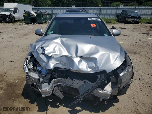 2015 Chevrolet Cruze LTZ with VIN 1G1PG5SBXF7287894, listed as a Copart auction lot 55396624 with 0 mi miles and Salvage Title. Bid and sale history available at carsss.com. Image 5.