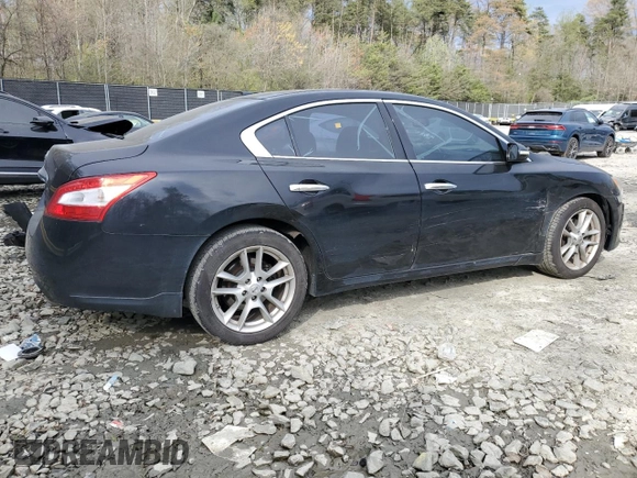 2011 Nissan Maxima 3.5 SV with VIN 1N4AA5APXBC802265, listed as a Copart auction lot 51761185 with 126,536 mi miles and Salvage Title. Bid and sale history available at carsss.com. Image 3.